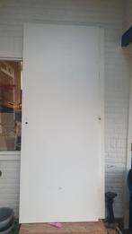 6 Hardhouten deuren, massief houten planken, Doe-het-zelf en Verbouw, Deuren en Horren, Ophalen, Gebruikt, Binnendeur, 200 tot 215 cm