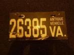Kentekenplaat licenseplate Virginia Antique Vehicle USA, Verzenden, Gebruikt, Auto's