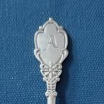 verzilverd letterlepeltje lepeltje letter A (Sola 100), Antiek en Kunst, Antiek | Bestek, Ophalen of Verzenden