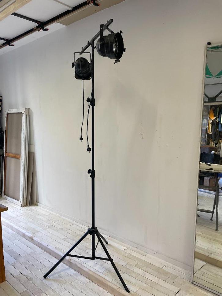 8 SnowTec PAR56 Theaterlampen + 3 Statieven, Muziek en Instrumenten, Theaterbelichting, Zo goed als nieuw, Ophalen