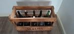 Antieke Scaldis flessen krat, Antiek en Kunst, Ophalen of Verzenden