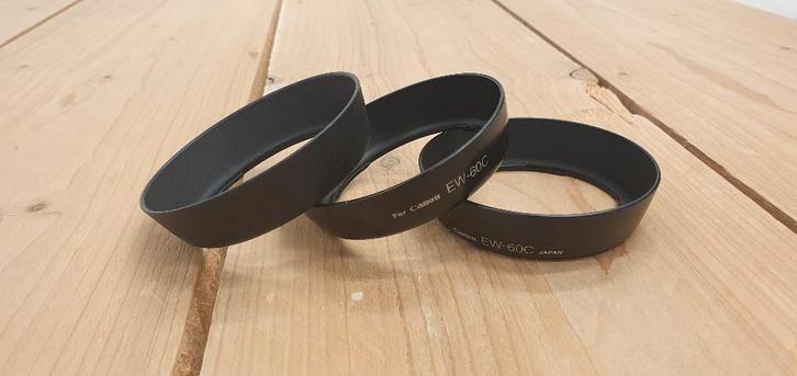 Zonnekap - Canon EW-60C / EW60C - Lens hood - prijs p.s., Audio, Tv en Foto, Fotografie | Filters, Zo goed als nieuw, Zonnekap