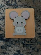Houten puzzel muis, Ophalen of Verzenden, Zo goed als nieuw, Van hout, Minder dan 10 stukjes