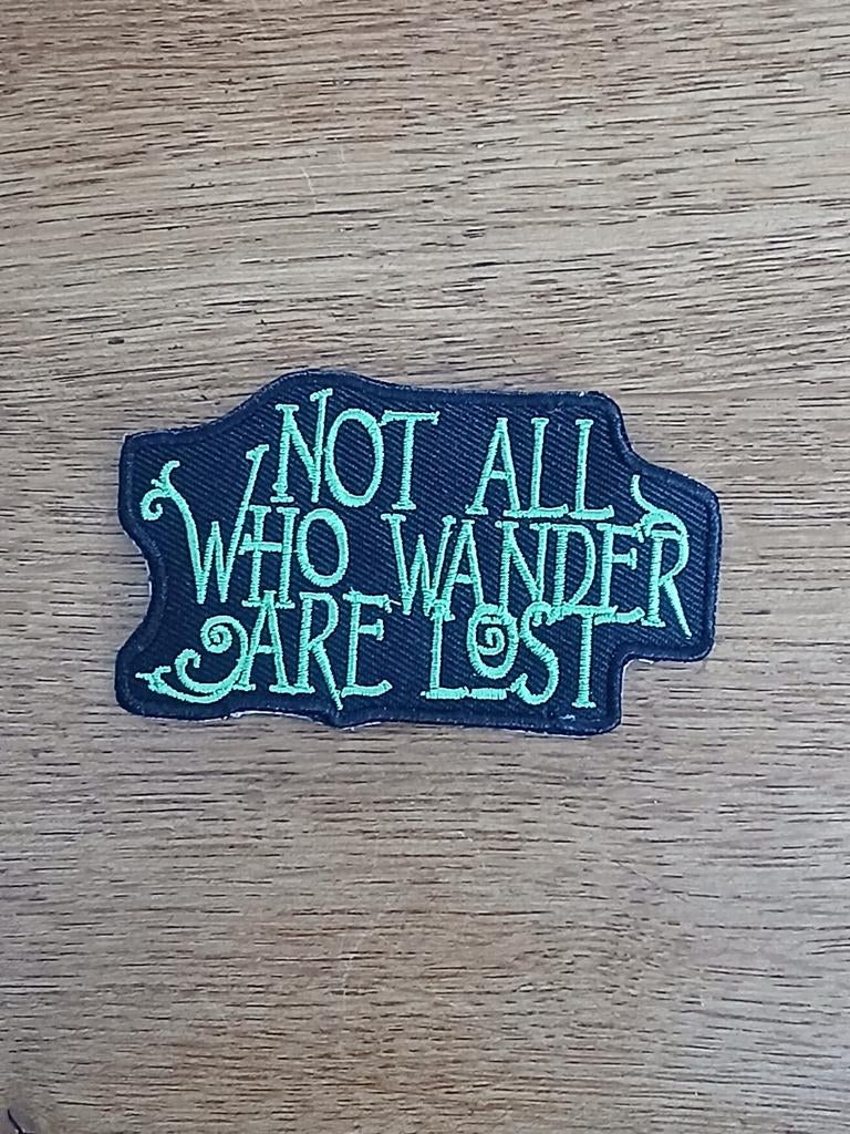 Lord of the Rings Patch - Niet Alle Zwervers Zijn Verloren, Ophalen of Verzenden