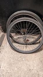 Achter en voorwiel, Fietsen en Brommers, Fietsonderdelen, Ophalen, Zo goed als nieuw, Algemeen, Wiel