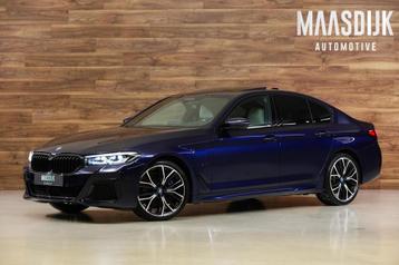 BMW 5-serie 530e M-Sport|Individual|ACC|Pano|HUD|H&K|Camera| beschikbaar voor biedingen