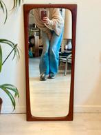 Vintage Deense teakhouten spiegel – jaren ’60, Ophalen, Minder dan 50 cm, Zo goed als nieuw, Nvt