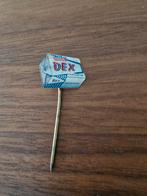 Sp 639 Vintage Dex Margarine Speldje, Ophalen of Verzenden, Gebruikt, Merk, Speldje of Pin