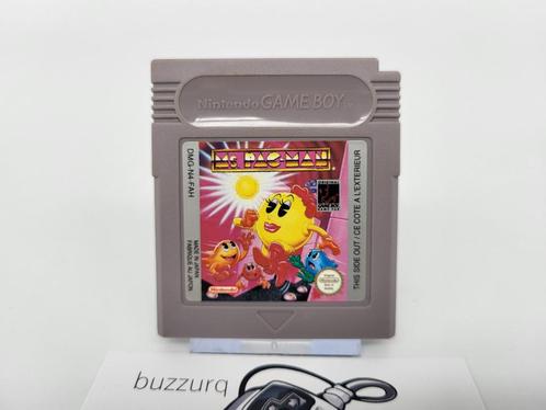 MS. Pac-Man - Nintendo Game Boy cartridge FAH, Spelcomputers en Games, Games | Nintendo Game Boy, Gebruikt, Platform, 1 speler