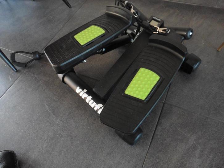 Virtufit ST10 2-in-1 side stepper, Sport en Fitness, Fitnessapparatuur, Zo goed als nieuw, Stepapparaat, Armen, Benen, Borst, Buik
