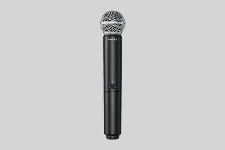 Shure BLX2SM58-H8E draadloze handheld microfoon, Muziek en Instrumenten, Microfoons, Nieuw, Zangmicrofoon, Draadloos, Ophalen of Verzenden
