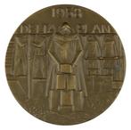 PENNING VPK 1958 Fred Carasso : Deltaplan º, Verzenden, Brons, Nederland