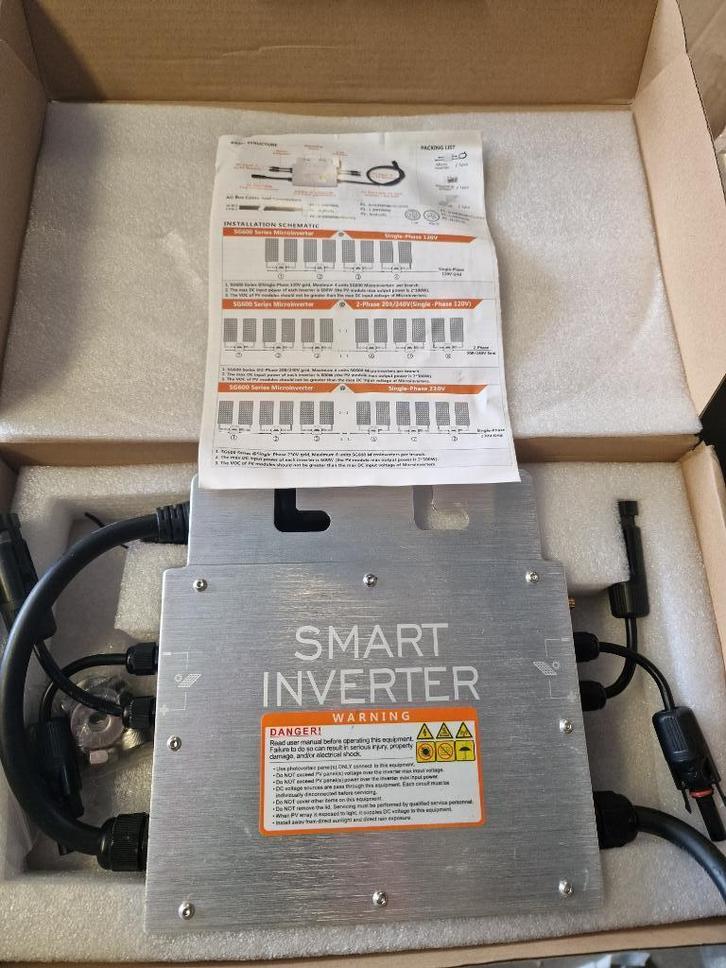 SG700MD Solar Smart Grid Tie Micro Inverter, Hobby en Vrije tijd, Elektronica-componenten, Nieuw, Ophalen of Verzenden