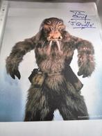 Filmster Handtekening Tim Dry in Star Wars, Verzamelen, Star Wars, Verzenden