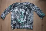Zwart Wit Groen Shirtje Pescara (XL), Maat 46/48 (XL) of groter, Pescara, Ophalen of Verzenden, Lange mouw
