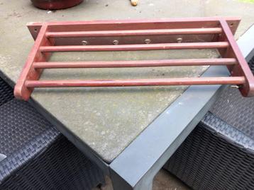 Piet zwart, pannenrek : vintage,bruynzeel jaren 60 teak   beschikbaar voor biedingen