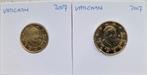 Munten Vaticaan, Postzegels en Munten, Munten | Europa | Euromunten, Ophalen of Verzenden, Vaticaanstad, 20 cent, Setje