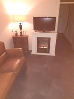 Gemeubileerd huis te huur, 90m2, 2 slaapkamers, Ophalen of Verzenden, Elektrische haard