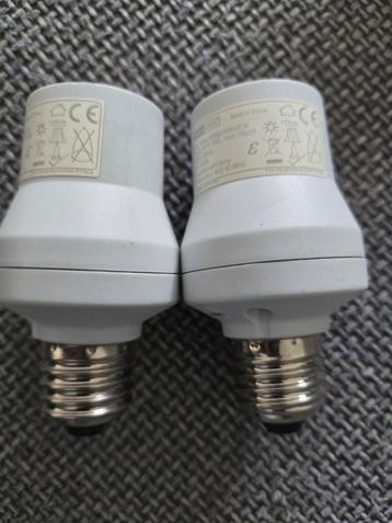 2x KlikAanKlikUit AFR-100 Dimmer Fitting E27 beschikbaar voor biedingen