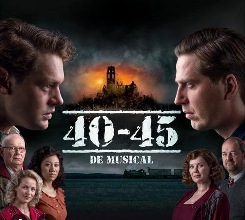 2 VIP-tickets voor musical 40-45 te koop: vrijdag 17/10/'25, Tickets en Kaartjes, Theater | Musical, Twee personen, Oktober, Arrangement