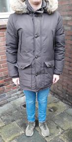 Tommy Hilfiger parka winterjas M nette staat en origineel, Kleding | Heren, Jassen | Winter, Bruin, Maat 48/50 (M), Tommy Hilfiger