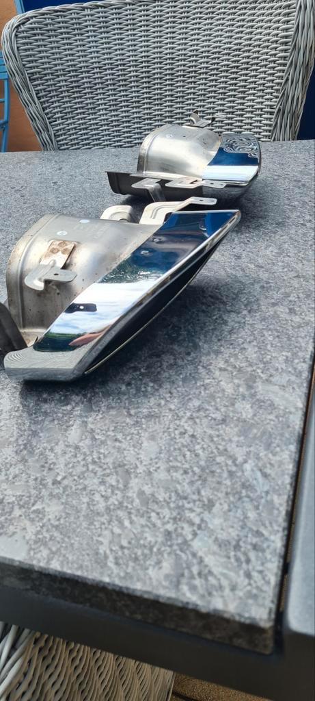 Volvo V60 eindpijp enkel  2 stuks, Auto-onderdelen, Uitlaatsystemen, Volvo, Ophalen of Verzenden