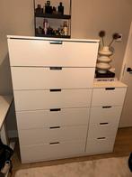 Ikea nordli witte ladekasten, Ophalen, 50 tot 100 cm, Zo goed als nieuw, Minder dan 100 cm