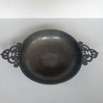 Tinnen brandewijnkom - gemerkt op de onderzijde - 30 cm, Antiek en Kunst, Antiek | Tin, Ophalen of Verzenden