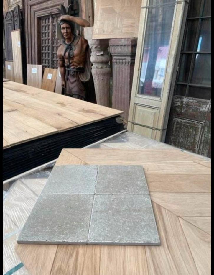 ANTIEKE ESTRIKKEN, TEGELS 20X20CM, Huis en Inrichting, Stoffering | Vloerbedekking, 75 m² of meer, Ophalen of Verzenden