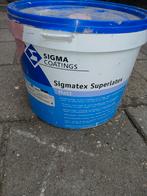 sigma latex binnen en buiten, Ophalen of Verzenden, Gebruikt, Wit, Verf