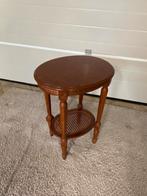 Bijzettafel met rotan, Minder dan 55 cm, Gebruikt, Rond, Ophalen