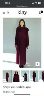 Abaya van sorbet-sjaal, Verzenden, Nieuw, Onder de knie