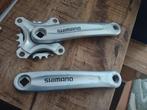 Te koop Shimano fc mc20 cranks, Ophalen of Verzenden, Racefiets, Crankstel of Pedalen