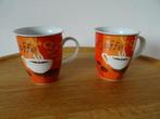 2 koffiebekers Flirt by R & B, Huis en Inrichting, Keuken | Servies, Ophalen of Verzenden, Zo goed als nieuw, Overige stijlen