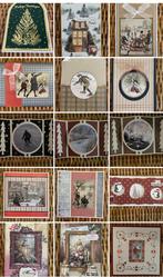 Veel zelfgemaakte kerstkaarten 1,75 per stuk, Hobby en Vrije tijd, Kaarten | Zelfgemaakt, Ophalen of Verzenden, Nieuw, Kerst