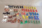 Veel vintage speelgoed dieren cowboys en indianen  divers, Antiek en Kunst, Antiek | Speelgoed, Ophalen of Verzenden