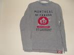 Nieuw longsleeve jongens grijs montreal mt 140 (bx 5), Kinderen en Baby's, Kinderkleding | Maat 140, Verzenden, Zo goed als nieuw