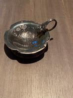 Theezeefje Zilmeta Tin 90 met lekbakje, Antiek en Kunst, Ophalen of Verzenden