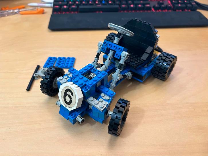 Lego set 854 of 948 Go-Kart, Kinderen en Baby's, Speelgoed | Duplo en Lego, Gebruikt, Lego, Complete set, Ophalen of Verzenden