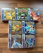Pokemon Gameboy Color games boxed, Spelcomputers en Games, Games | Nintendo Game Boy, Avontuur en Actie, 1 speler, Ophalen of Verzenden