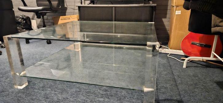 Tafel, Huis en Inrichting, Tafels | Eettafels, Gebruikt, 50 tot 100 cm, Rechthoekig, Ophalen