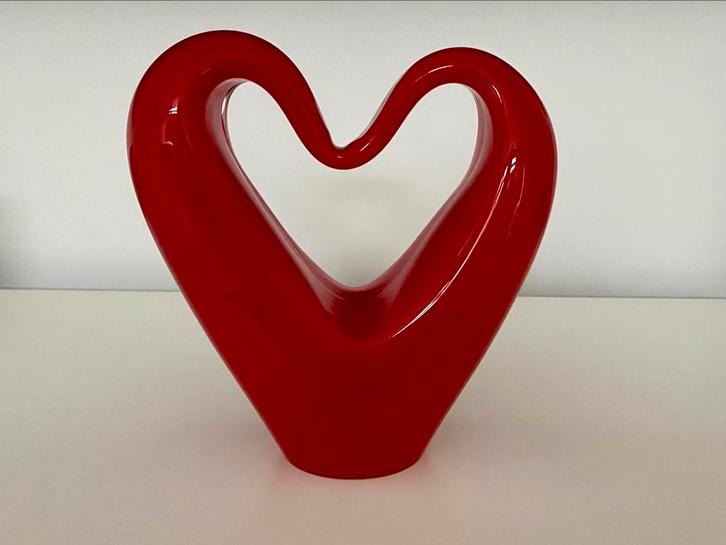 Hartvormig kunstbeeldje, Antiek en Kunst, Kunst | Designobjecten, Ophalen