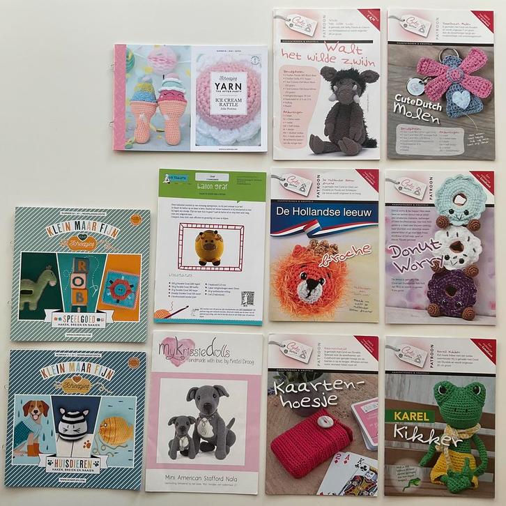 11 patronenboekjes van oa CuteDutch en Scheepjes, Hobby en Vrije tijd, Breien en Haken, Nieuw, Haken, Patroon of Boek, Ophalen of Verzenden