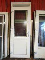 Kunststof deuren, 80 tot 100 cm, Gebruikt, Glas, Buitendeur