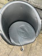 Bureau kuipstoel ( licht beschadigd op leuning), Huis en Inrichting, Fauteuils, Ophalen, Zo goed als nieuw, 75 tot 100 cm