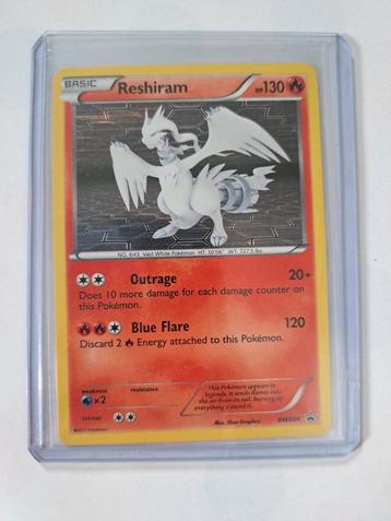 Pokemon kaart Reshiram BW004 Black and White promo  beschikbaar voor biedingen
