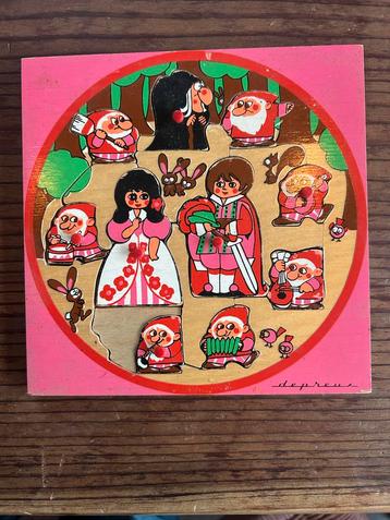 Vintage Depreux Simplex Houten Puzzel Jaren 70 beschikbaar voor biedingen