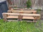 2 europallets te koop, Doe-het-zelf en Verbouw, Hout en Planken, Ophalen, Gebruikt, Pallet, Minder dan 200 cm