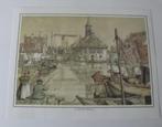 (1) prent hindendeloopen 36 x 28 cm door anton pieck etc, Verzenden, 1980 tot heden, Zo goed als nieuw, Prent