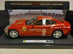 Ferrari 612 Scaglietti Red Miles Elite Hot Wheels 1:18 KRD, Ophalen of Verzenden, Zo goed als nieuw, Auto, Hot Wheels